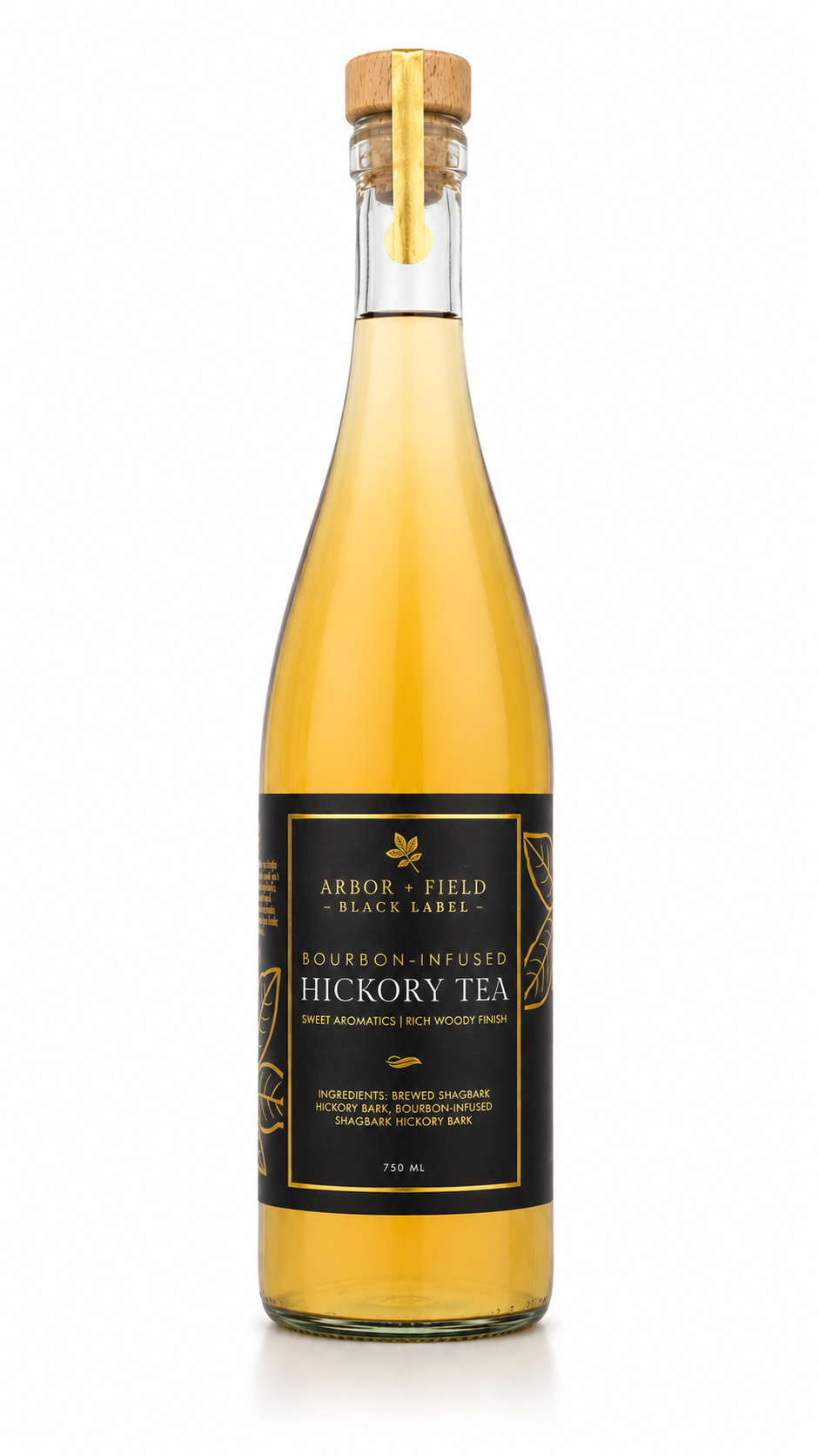 Bourbon-Infused Hickory Tea (750 ml)
